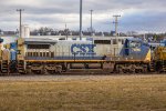 CSX C40-8W #7886